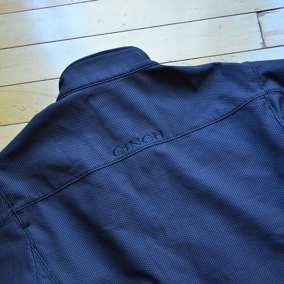 Cinch Men's Brown Textured Concealed Carry Jacket MWJ1537004 Size S - Picture 13 of 15